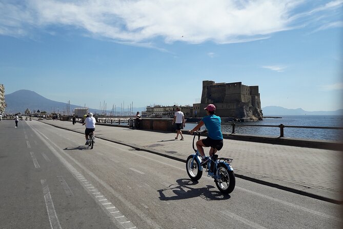 Naples electric bike tour Partenope - Castel dell’Ovo and Borgo Marinari: the coast’s postcard core