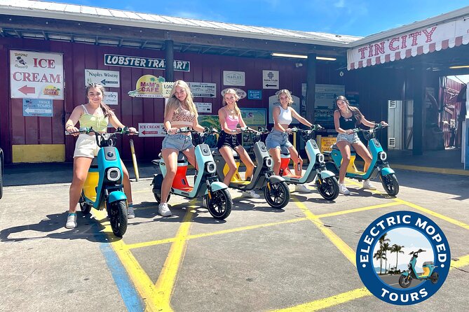 Naples Electric Moped Tour - Naples Pier Stop: White Sand Looks, Bathrooms, and Gulf Time
