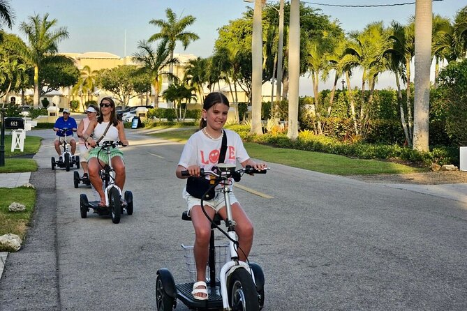 Naples Famous Sunset Tour -Trike Tour at Sunset All Ages Electric - Cambier Park: an easy break in the middle of downtown