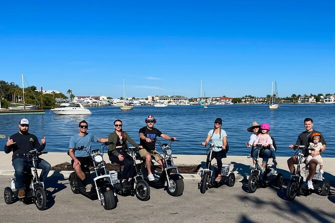 Naples Florida Guided Electric Mix and Match Tour - Family Fun - Crayton Cove: Waterfront Energy and a Dolphin-Spotting Chance