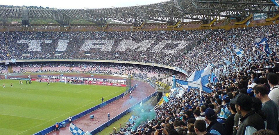 Naples: Maradona Stadium Guided Exterior Walking Tour - Meeting at Mostra-Stadio-Maradona: quick start, one important detail