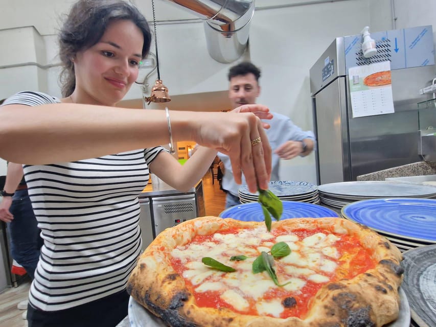 Naples: Pizza Making Class with Local Pizzaiolo - Toppings that stay classic: basil and buffalo mozzarella