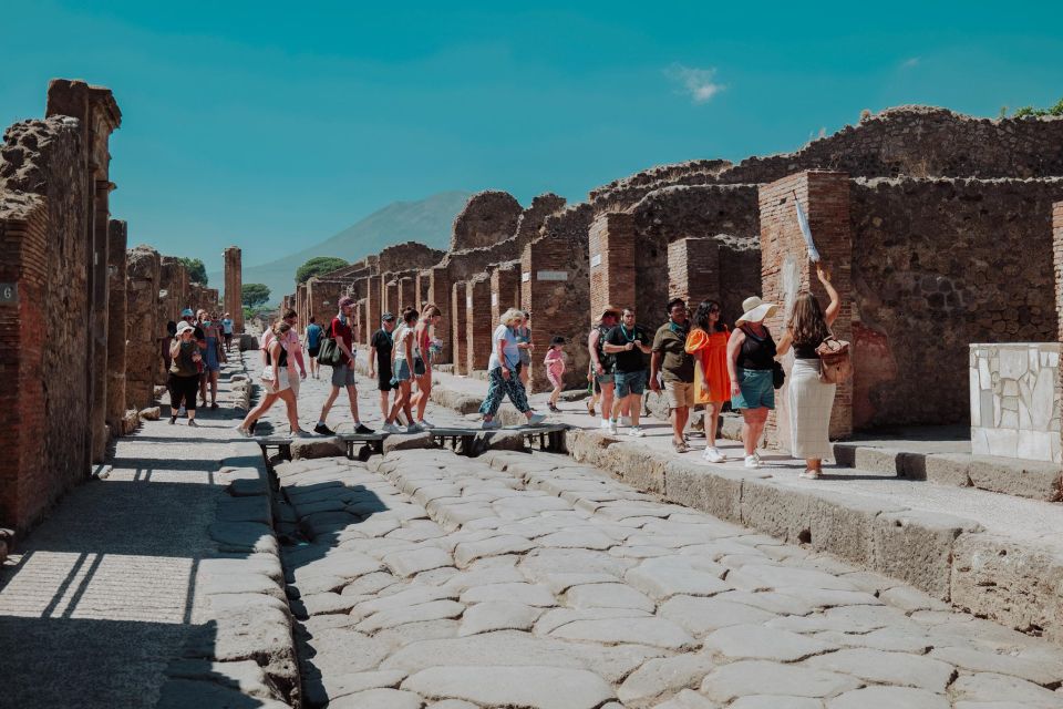 Naples: Pompeii and Mount Vesuvius Entry Tickets and Tour - Vesuvius hike to the crater rim: what to expect and what you’ll see