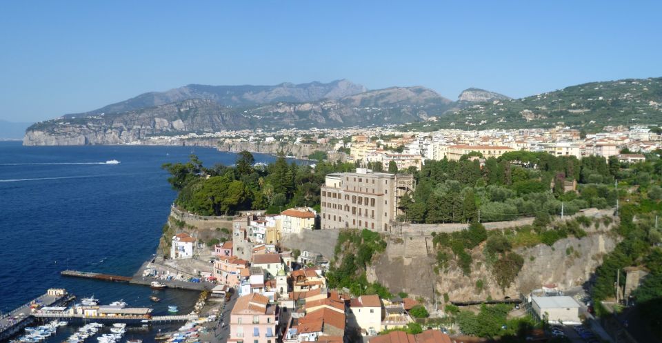 Naples: Sorrento, Amalfi Coast, Pompeii Trip from the Port - Sorrento on your own: Saint Antonino, gardens, and old-town lanes
