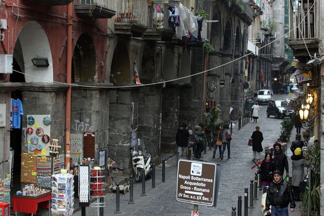 Naples Walking tour of the Historical Center - Campanile della Pietrasanta: a bell tower that feels like a remnant