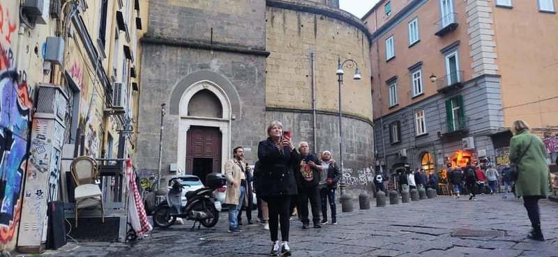Naples walking tour with entrance to Veiled Christ - Strolling the decumani: aristocratic palaces, churches, and street symbols