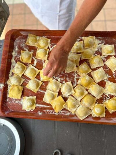Pompei: Cooking class fresh pasta - Your host and the Cesarina approach