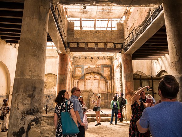 Pompeii and Herculaneum Private Walking Tour with an Archaeologist - Pompeii’s highlights: brothel lanes, the forum core, and the big theaters