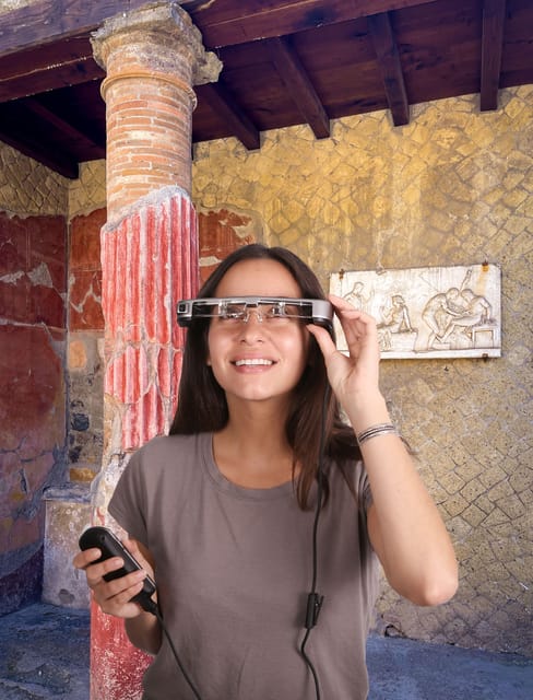 Pompeii: AR Glasses Augmented Reality Tour - Two hours of Pompeii, guided with AR overlays