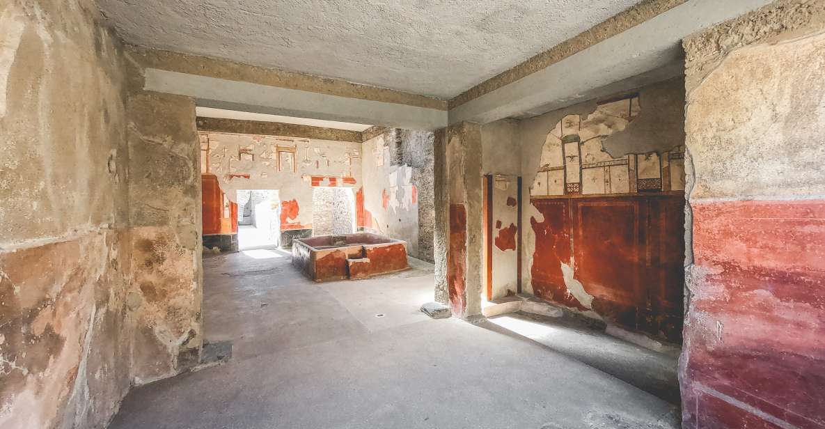 Pompeii: Guided Day Trip to Ruins and 2 Wineries Visits - Pompeii’s frozen streets: what the guided walk is like