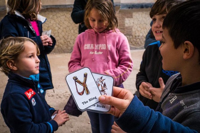 Pompeii & Herculaneum Family Adventure | Guide+Transport+Tickets - Walking to the ancient shoreline and the House of the Deer