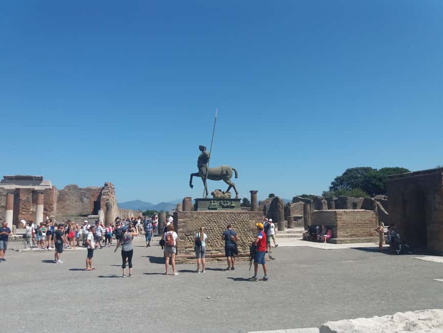Pompeii No-line Entrance Tickets with audioguide - Entering Pompeii: show the voucher, collect the ticket