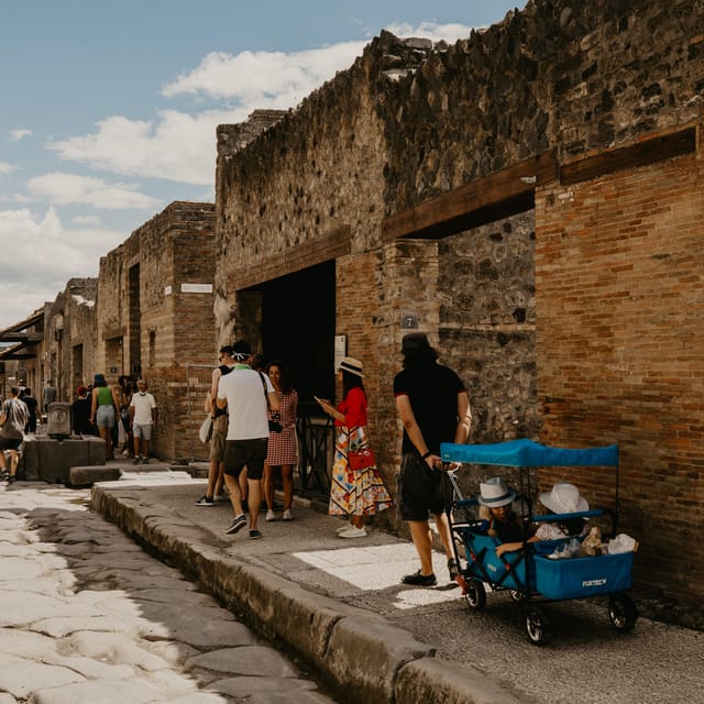 Pompeii Ruins & Vesuvius Full-Day Tour from Pompeii - From Pompeii to the van: timing and comfort on the ride