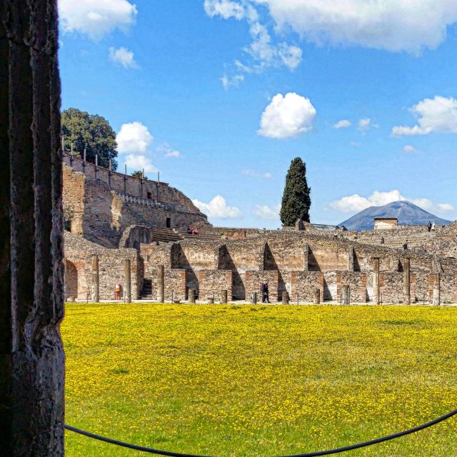 Pompeii Sunset tour for small group - Basilica, Macellum, and the 15-minute lessons that add up