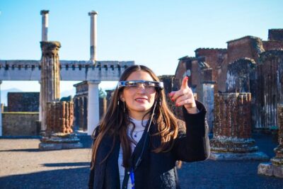 Pompeii: walking tour with 3D glasses and with entrance ticket - Using the AR glasses: easy once you’re wearing them