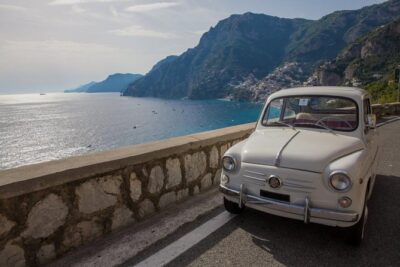 Private Amalfi Coast tour by Vintage Fiat 600 from Naples - Naples pickup and the Sorrentine Peninsula driving storyline