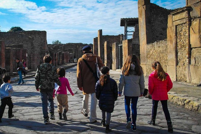 Private Awesome Pompeii Family Tour + Guide, Transport & Tickets - Pompeii park ticket + a guided walk that actually makes sense