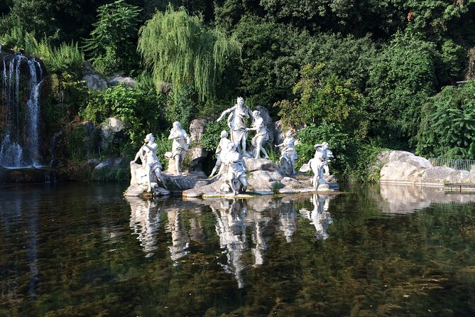 Private Caserta Royal Palace & Gardens Guided Tour inc. Shuttle - English Garden + shuttle: classical mythology you can walk through