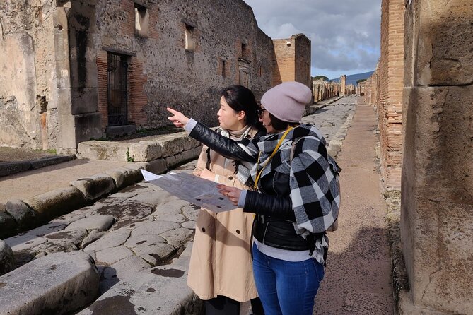 Private Pompeii Tour with Fast-Entrance Tickets to the Ruins & Exclusive Guide - Skip-the-line entry at Pompeii’s Porta Marina Inferiore gate