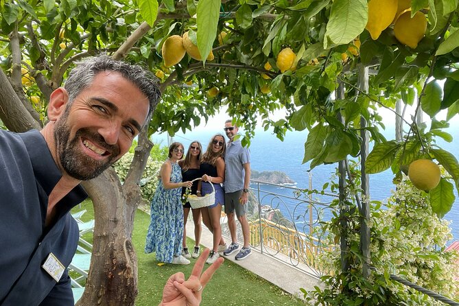 Private Tour Sorrento, Amalfi Coast, and Pompeii from Naples - Sorrento for an hour: citrus air and fast, scenic driving