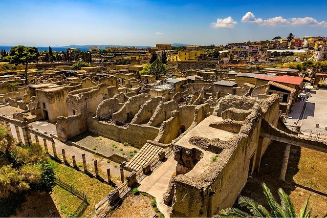 Private tour to Pompeii Herculaneum and Vesuvius - Herculaneum’s Parco: Better Preserved, Different Feeling