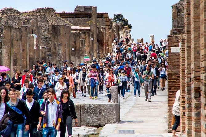 Private tour to Pompeii Herculaneum and Vesuvius - The Transportation Setup That Makes This Work