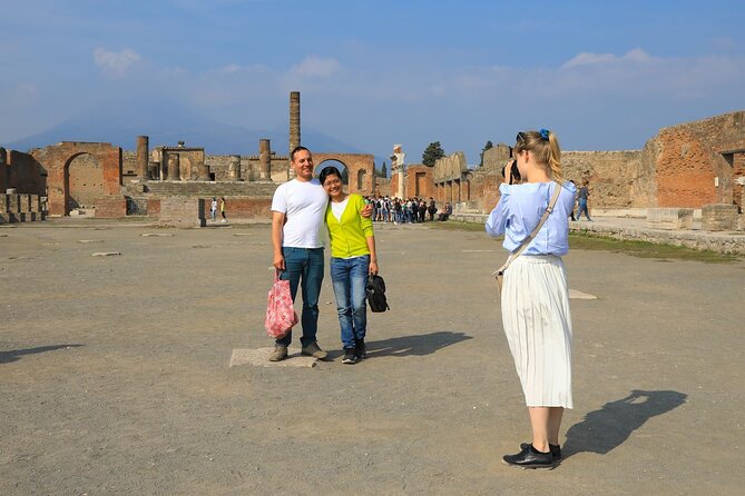 Private Transfer: Naples to Sorrento with Pompeii Guided Tour - Skip-the-Line Pompeii Entry: Getting In Without Losing Momentum