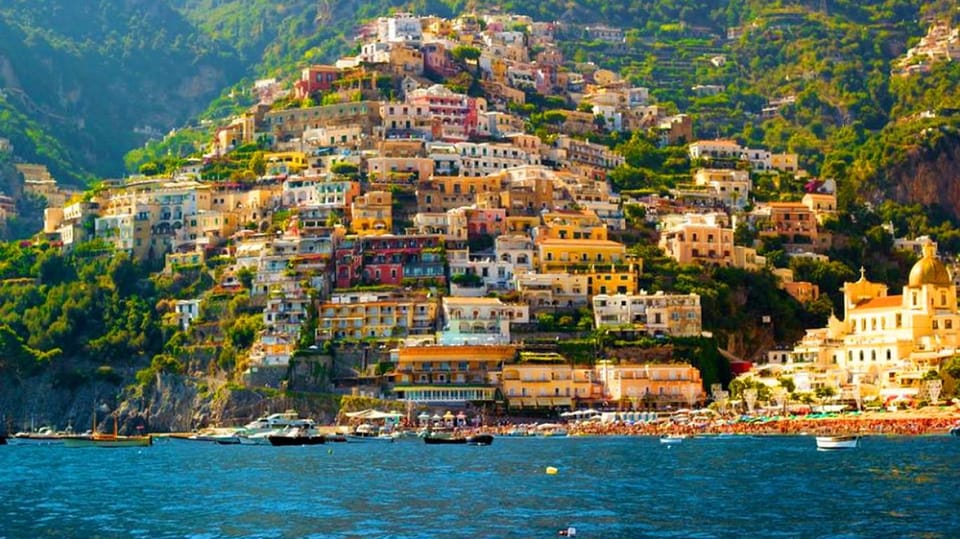 Shared Tour Sorrento, Amalfi Coast, and Pompeii from Naples - Positano for an Hour: Lanes, Ceramics, and Lemon Finds