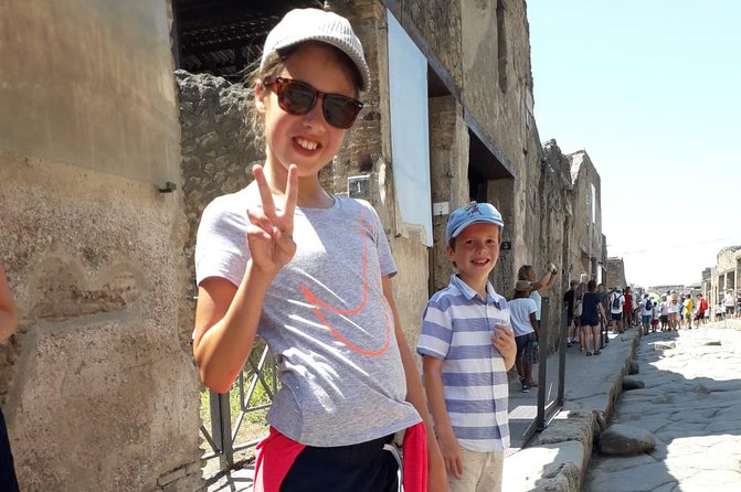 Shore Excursion Tour for Kids from Naples Port to Pompeii and Vesuvius - Price and value for families in Naples