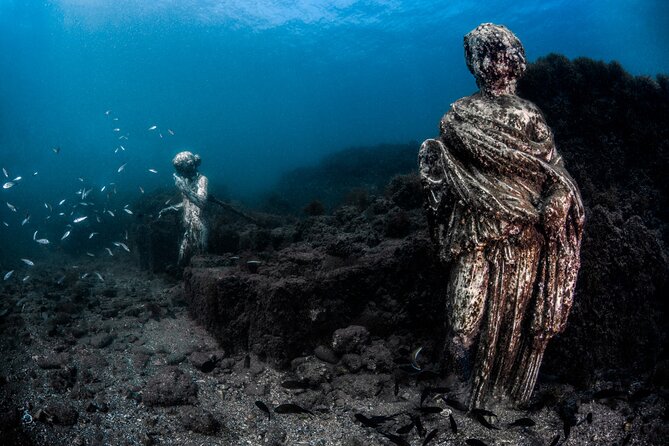Snorkeling among the Submerged Archaeological Finds of Baia da Napoli - The First Underwater Session: Mosaics and Architectural Pieces