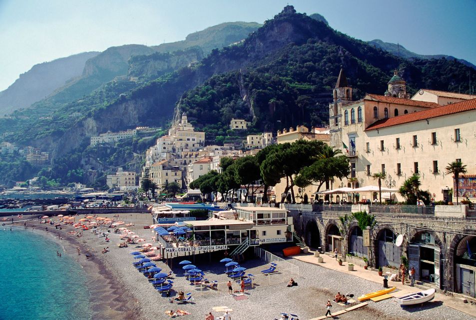 Top Amalfi city sights private walking tour - Piazza Umberto I and Santa Maria Maddalena: where the streets open up