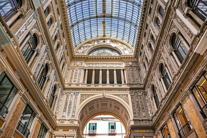 Tour of Naples and his Idol Diego Armando Maradona - Galleria Umberto I: The 19th-Century Passage That Changes the Mood