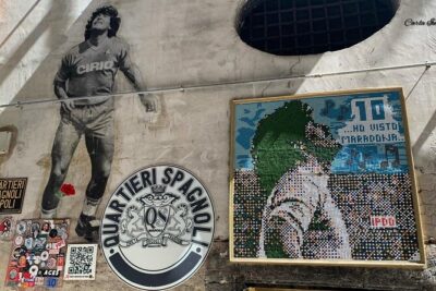 Tour of Naples and his Idol Diego Armando Maradona - Quartieri Spagnoli: Narrow Lanes, Real Energy, Real Meaning