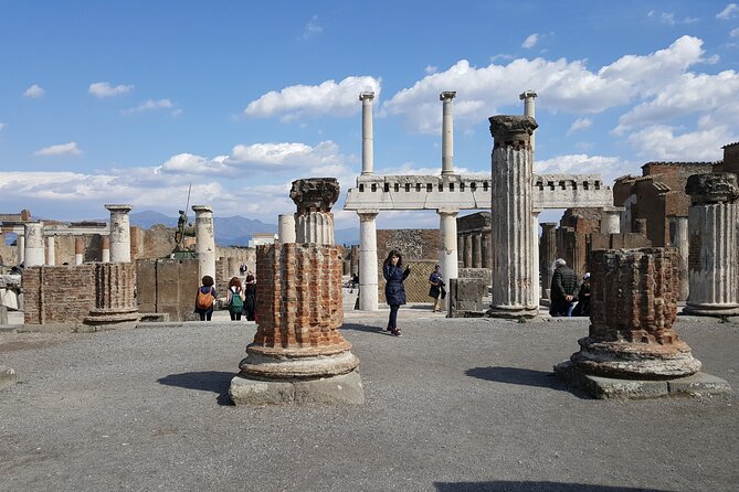 Tour of Pompeii & Amalfi Coast with Skip the Line & Pick Up from Naples Port - Private pickup from Naples port, without the headache