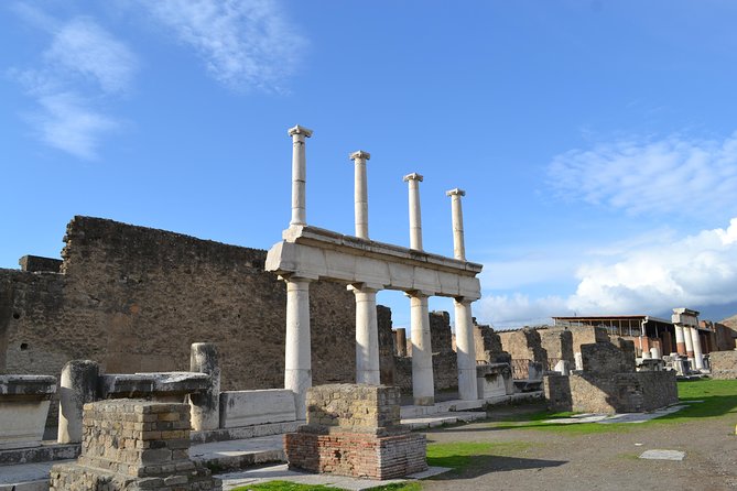 Transfer from Naples to Positano with 2 hours Private Tour in Pompeii - Granai del Foro: markets, water features, and casts that hit hard