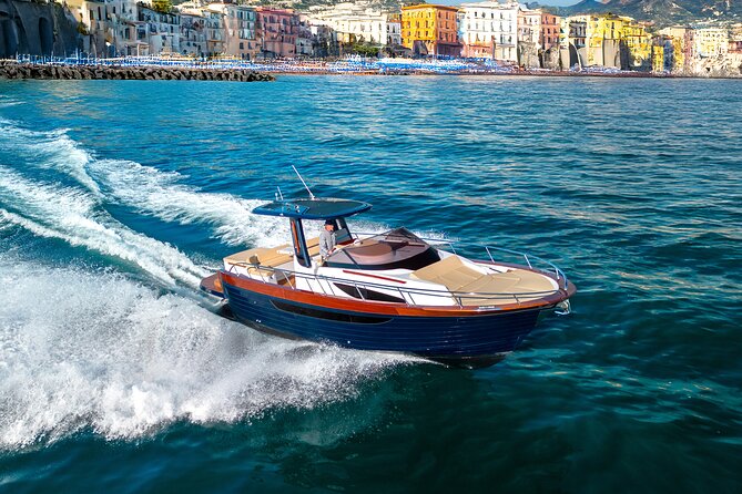 Transfer to Capri - Your stops: Sorrento Coast and Amalfi Coast from the water