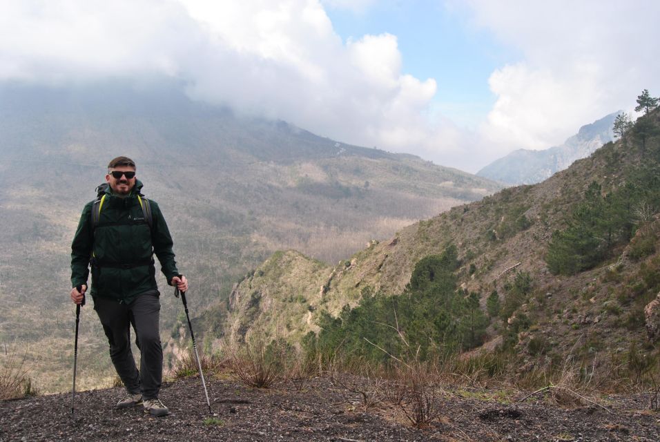 Vesuvio: 3h trekking tour with volcanological guide - Looking into the crater: the part many tours skip