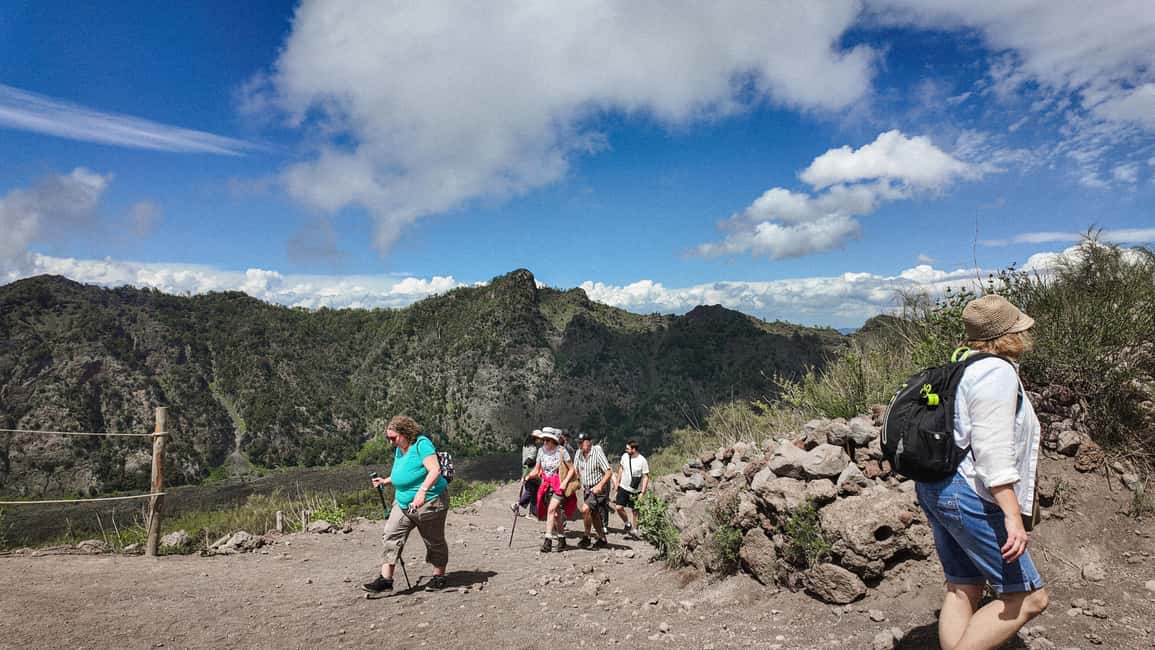 Vesuvius Volcano Experience: from Naples, Pompeii and Rome - Using the smart audio guide effectively (download first)